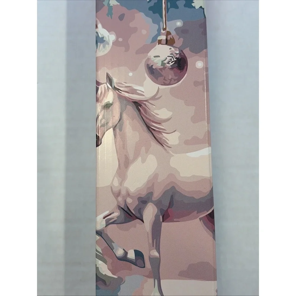 Artist's Loft Christmas Unicorn Ornament Scene Paint by Number Kit New in box